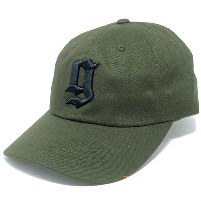 PUFF ”G” DAD HAT PUFF G DAD HAT OLIVE DRAB GREEN PUFF ”G” DAD HAT PUFF G DAD HAT OLIVE DRAB GREEN