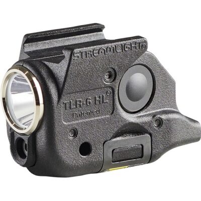 TLR-6 HL® WEAPON LIGHT W/LASER FOR GLOCK® 43X/48 TLR-6 HL WEAPON LIGHT W/RED LASER FOR GLOCK G43X/48 BLACK