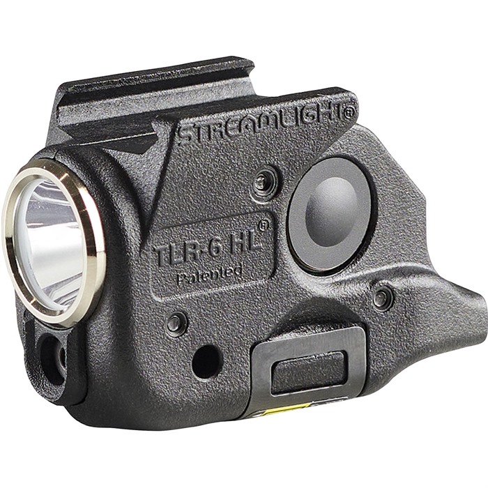 TLR-6 HL® WEAPON LIGHT W/LASER FOR GLOCK® 43X/48 TLR-6 HL WEAPON LIGHT W/RED LASER FOR GLOCK G43X/48 BLACK TLR-6 HL® WEAPON LIGHT W/LASER FOR GLOCK® 43X/48 TLR-6 HL WEAPON LIGHT W/RED LASER FOR GLOCK G43X/48 BLACK