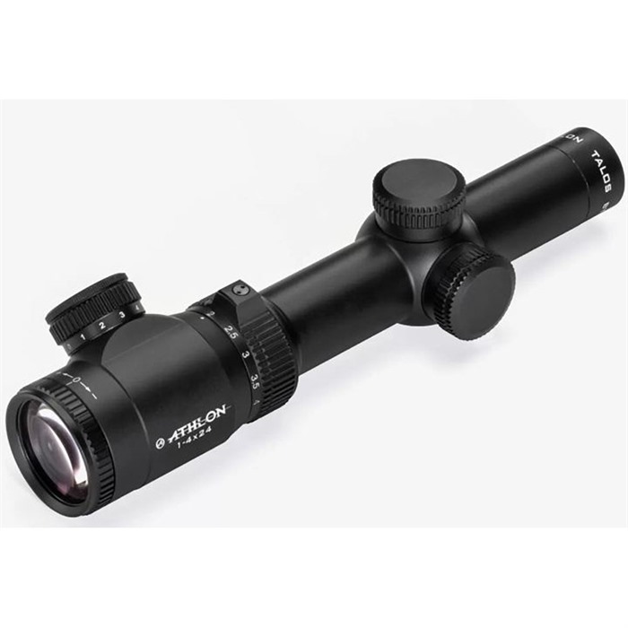 TALOS BTR GEN2 1-4X24MM SFP ILLUMINATED RIFLE SCOPE TALOS BTR GEN2 1-4X24MM SFP ILL ATMR6 MOA RETICLE BLACK