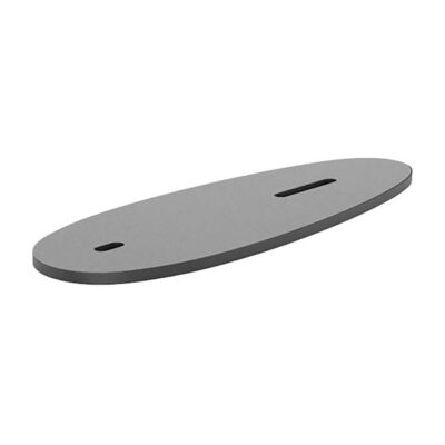 RIFLE STOCK SPACER 1/8” STOCK SPACER BLACK PLASTIC
