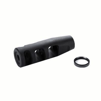 3-PORT COMPENSATOR 22 CALIBER 3-PORT COMPENSATOR 22 CALIBER 1/2-28 STEEL BLACK
