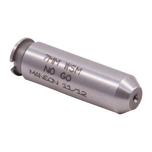 MANSON PRECISION RIMLESS CARTRIDGE HEADSPACE GAUGE 7MM WSM NO-GO GAUGE HEADSPACE GAUGE STEEL MANSON PRECISION RIMLESS CARTRIDGE HEADSPACE GAUGE 7MM WSM NO-GO GAUGE HEADSPACE GAUGE STEEL