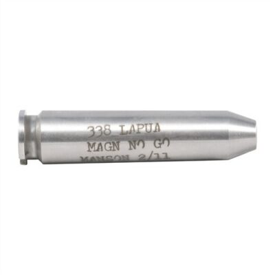 MANSON PRECISION RIMLESS CARTRIDGE HEADSPACE GAUGE 338 LAPUA MAGNUM NO GO GAUGE HEADSPACE GAUGE STEEL