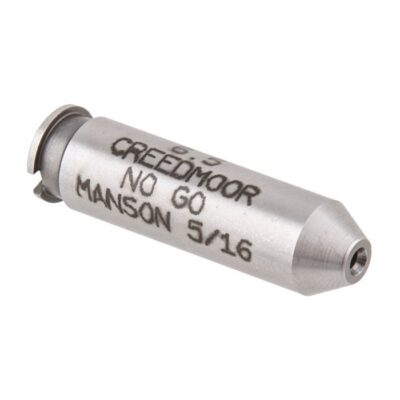 MANSON PRECISION RIMLESS CARTRIDGE HEADSPACE GAUGE 6.5 CREEDMOOR NO GO GAUGE HEADSPACE GAUGE STEEL