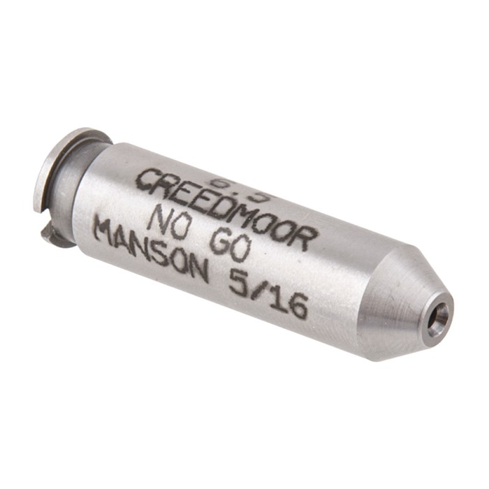 MANSON PRECISION RIMLESS CARTRIDGE HEADSPACE GAUGE 6.5 CREEDMOOR NO GO GAUGE HEADSPACE GAUGE STEEL MANSON PRECISION RIMLESS CARTRIDGE HEADSPACE GAUGE 6.5 CREEDMOOR NO GO GAUGE HEADSPACE GAUGE STEEL