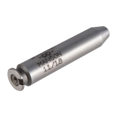 MANSON PRECISION RIMLESS CARTRIDGE HEADSPACE GAUGE 9.3X62MM MAUSER GO GAUGE HEADSPACE GAUGE STEEL