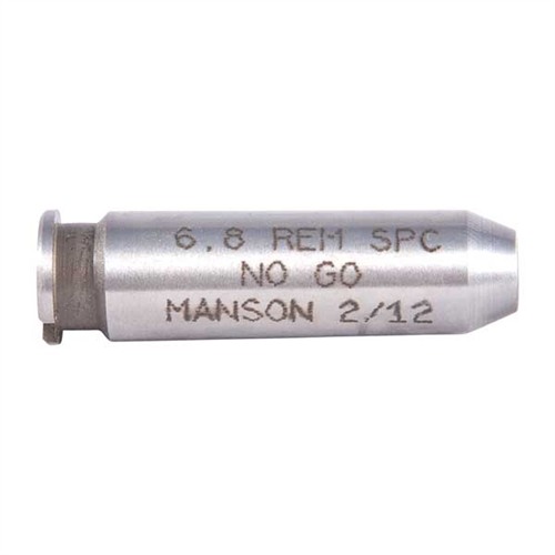 MANSON PRECISION RIMLESS CARTRIDGE HEADSPACE GAUGE 6.8MM REMINGTON SPC NO-GO GAUGE HEADSPACE GAUGE STEEL MANSON PRECISION RIMLESS CARTRIDGE HEADSPACE GAUGE 6.8MM REMINGTON SPC NO-GO GAUGE HEADSPACE GAUGE STEEL