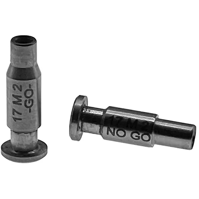 RIMFIRE CARTRIDGE HEADSPACE GAUGES GO GAUGE FITS .17 HM2 STEEL