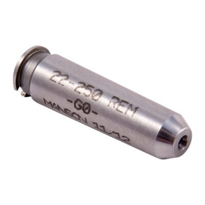 MANSON PRECISION RIMLESS CARTRIDGE HEADSPACE GAUGE 22-250 REMINGTON GO GAUGE HEADSPACE GAUGE STEEL