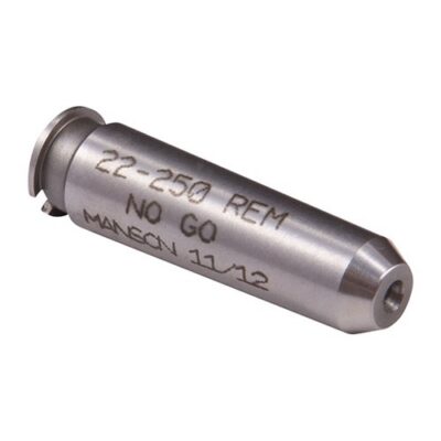 MANSON PRECISION RIMLESS CARTRIDGE HEADSPACE GAUGE 22-250 REMINGTON NO-GO GAUGE HEADSPACE GAUGE STEEL