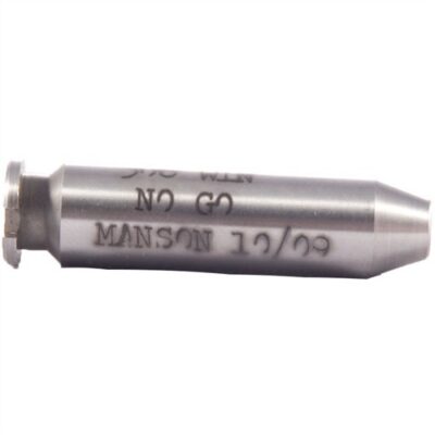 MANSON PRECISION RIMLESS CARTRIDGE HEADSPACE GAUGE 308 WINCHESTER FAMILY NO GO GAUGE HEADSPACE GAUGE STEEL