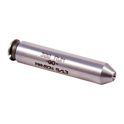 MANSON PRECISION RIMLESS CARTRIDGE HEADSPACE GAUGE 300 REMINGTON ULTRA MAGNUM GO GAUGE HEADSPACE GAUGE STEEL