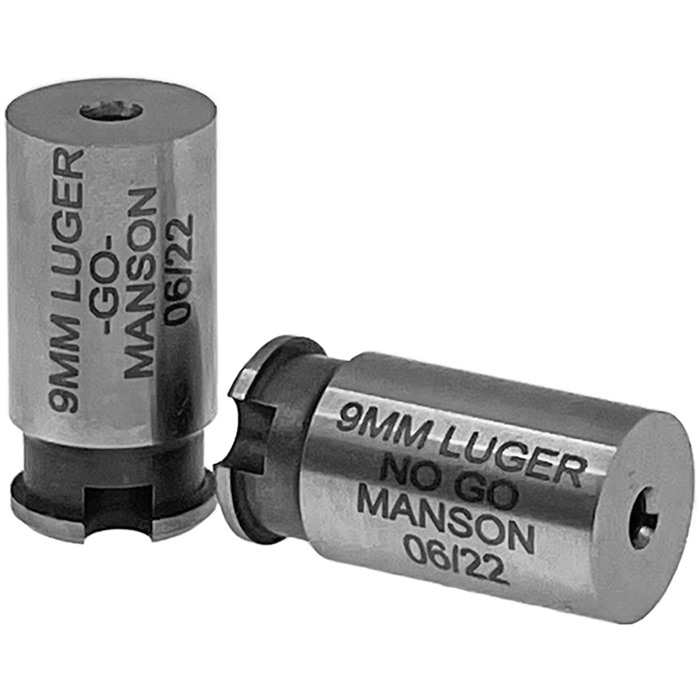 MANSON PRECISION RIMMED CARTRIDGE HEADSPACE GAUGE NO GO GAUGE 9X23 FITS 9MM LUGER STEEL MANSON PRECISION RIMMED CARTRIDGE HEADSPACE GAUGE NO GO GAUGE 9X23 FITS 9MM LUGER STEEL