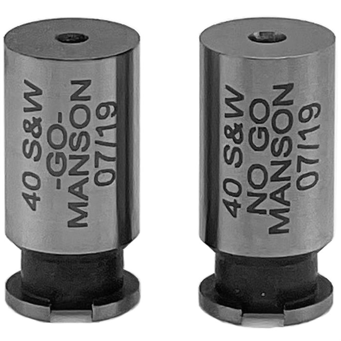 MANSON PRECISION RIMMED CARTRIDGE HEADSPACE GAUGE NO GO GAUGE FITS .40 SMITH & WESSON STEEL MANSON PRECISION RIMMED CARTRIDGE HEADSPACE GAUGE NO GO GAUGE FITS .40 SMITH & WESSON STEEL