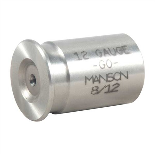 MANSON PRECISION RIMMED CARTRIDGE HEADSPACE GAUGE 12 GAUGE GO GAUGE MANSON PRECISION RIMMED CARTRIDGE HEADSPACE GAUGE 12 GAUGE GO GAUGE
