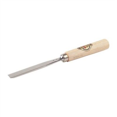 TWO CHERRIES CHISEL CHISEL, STRAIGHT WITH WOOD HANDLE, 14MM