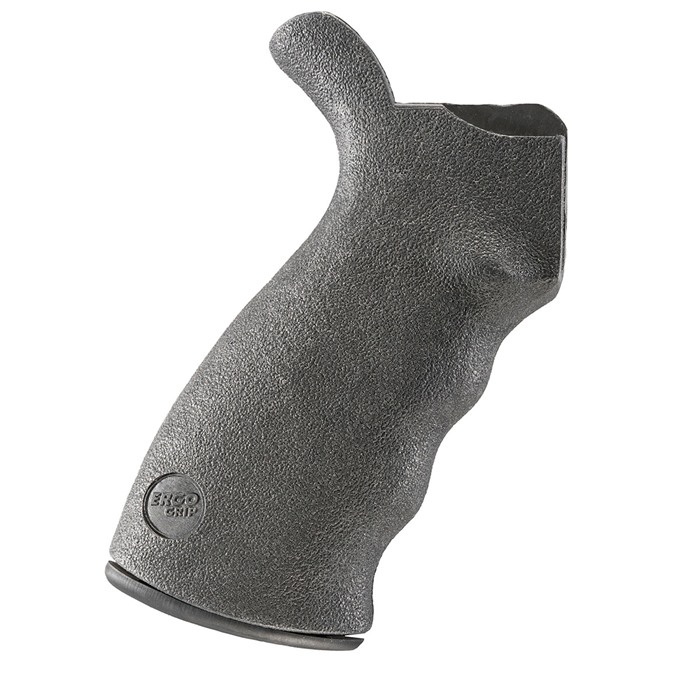 AR-15 ORIGINAL ERGO GRIP-RIGID AMBIDEXTROUS RIGID ERGO GRIP POLYMER BLACK