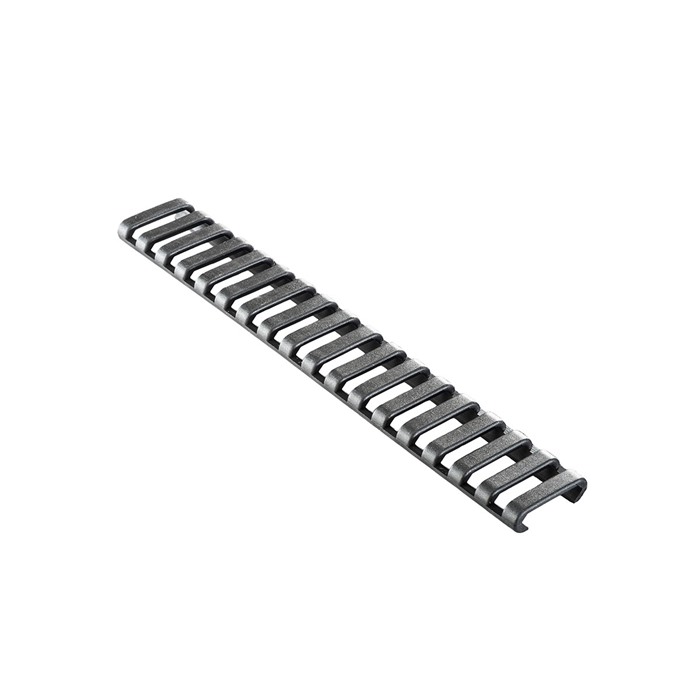 18-SLOT LOWPRO LADDER RAIL COVER – PICATINNY  RAIL GUARD LOWPRO RAIL GUARD PICATINNY POLYMER BLACK 6”