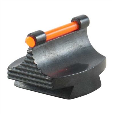 RIFLE  FIBER OPTIC GLOW 45-W FRONT SIGHT .450” FIBER OPTIC GLOW 45-W FRONT SIGHT STEEL ORANGE