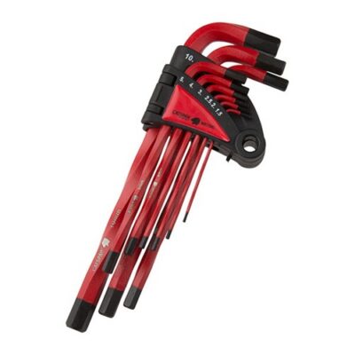 MAYHEW HEAVY DUTY TWISTED HEX KEY SET 9PC METRIC TWISTED HEX KEY ALLEN SET