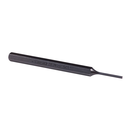 SINGLE PIN PUNCHES 3/32” (2.4MM) 4 1/2” (11.4CM) LONG