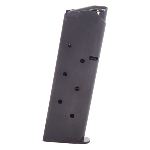 1911 45ACP MAGAZINES .45 GOVT/COMM BLUE 7 RD. ROUND FOLLOWER W/WELDED BASE 1911 45ACP MAGAZINES .45 GOVT/COMM BLUE 7 RD. ROUND FOLLOWER W/WELDED BASE