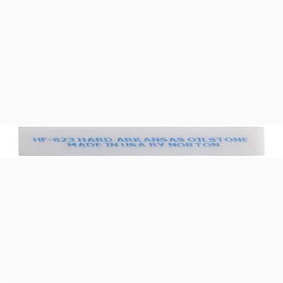 NORTON PREMIUM HARD ARKANSAS STONES ARKANSAS STONE, FLAT HF-823, HAND, 3” X 3/8” X 1/8”