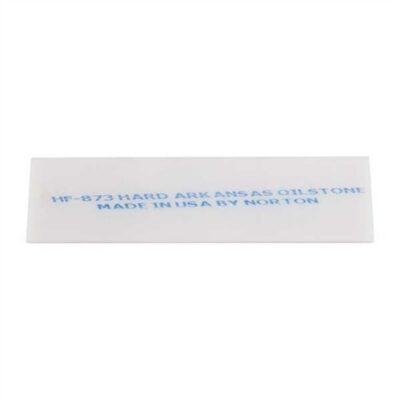 NORTON PREMIUM HARD ARKANSAS STONES ARKANSAS STONE, KNIFE HF-873, HAND, 3” X 3/4” X 1/8”