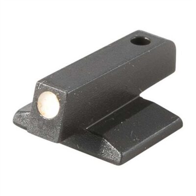 1911 FRONT WHITE DOT DOVETAIL SIGHTS GOVT, WHITE, .160” HEIGHT