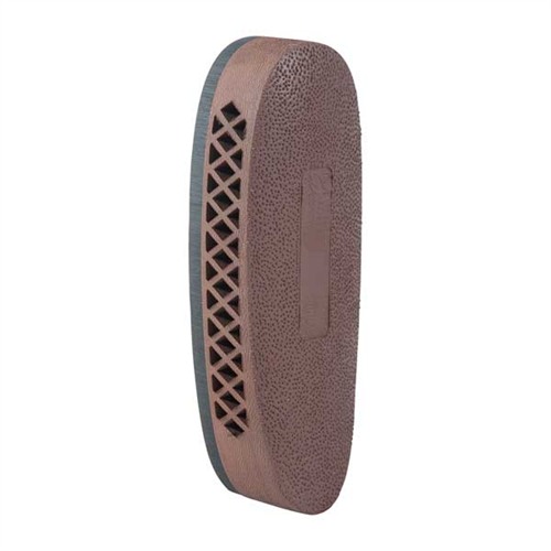 F325B DELUXE BLACK BASE FIELD RECOIL PAD 1.1” MEDIUM BROWN STIPPLE FACE