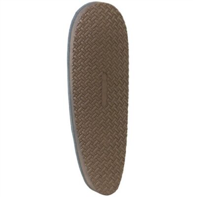 500B BLACK BASE RECOIL PADS .4” MEDIUM BROWN BASKETWEAVE FACE