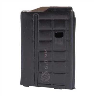 AR-15 MAGAZINE 6.8/ 22 NOSLER/ 224 VALKYRIE AR-15 MAG 6.8 SPC, 22 NOSLER, 224 VALKYRIE 10RD STEEL BLK