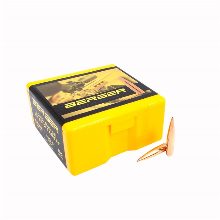 6.5MM LONG RANGE HYBRID TARGET BULLETS 6.5MM (0.264”) 153.5GR LONG RANGE HYBRID TARGET 500/BOX