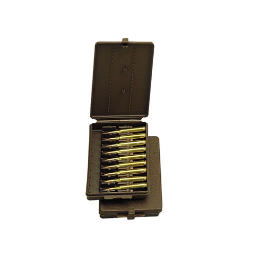 FLIP TOP RIFLE AMMO BOXES WALLET STYLE AMMO BOX 17 REM-7.62X39 9 ROUND BROWN FLIP TOP RIFLE AMMO BOXES WALLET STYLE AMMO BOX 17 REM-7.62X39 9 ROUND BROWN