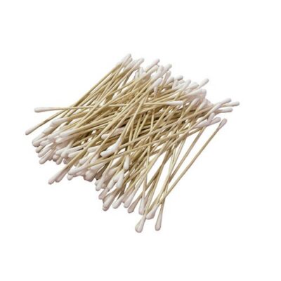 Cotton swabs – Double headed – 100 pieces DOUBLE HEADED COTTON SWABS, 100 PACK