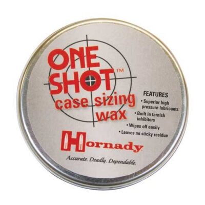 ONE SHOT CASE SIZING WAX HORNADY ONE SHOT CASE SIZING WAX
