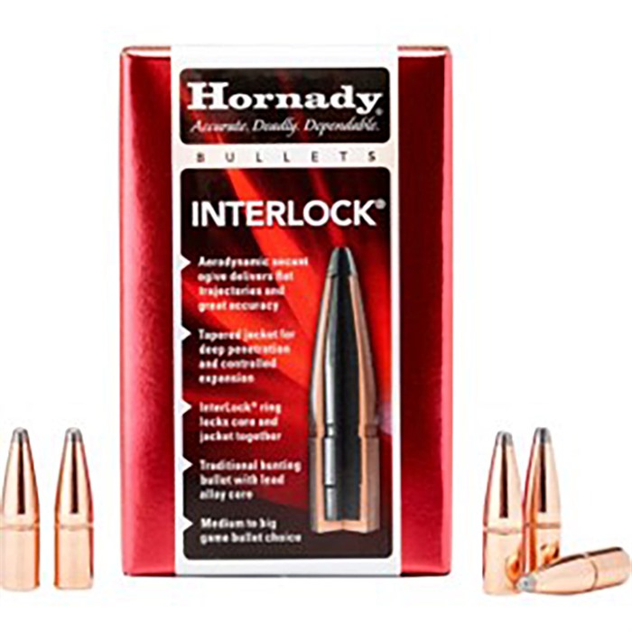 INTERLOCK 338 CALIBER (0.338”) SOFT POINT BULLETS INTERLOCK® 338 CALIBER (0.338”) 225GR SP-RP 100/BOX INTERLOCK 338 CALIBER (0.338”) SOFT POINT BULLETS INTERLOCK® 338 CALIBER (0.338”) 225GR SP-RP 100/BOX