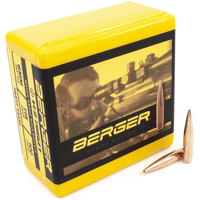 VLD TARGET 6MM (0.243”) VLD BOAT TAIL BULLETS 6MM (0.243”) 115GR VLD BOAT TAIL 100/BOX VLD TARGET 6MM (0.243”) VLD BOAT TAIL BULLETS 6MM (0.243”) 115GR VLD BOAT TAIL 100/BOX