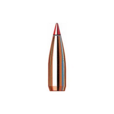V-MAX 22 CALIBER (0.224”) POLYMER TIP BOAT TAIL RIFLE BULLETS V-MAX .22 CAL. (0.224”) 40GR POLYMER TIP BOAT TAIL 250/BOX