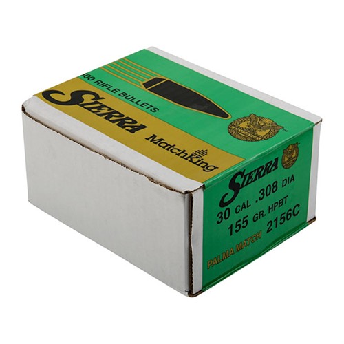 MATCHKING 30 CAL (.308) PALMA® HOLLOW POINT BOAT TAIL BULLETS MATCHKING 30 CALIBER (0.308”) 155GR PALMA HPBT 500/BOX MATCHKING 30 CAL (.308) PALMA® HOLLOW POINT BOAT TAIL BULLETS MATCHKING 30 CALIBER (0.308”) 155GR PALMA HPBT 500/BOX