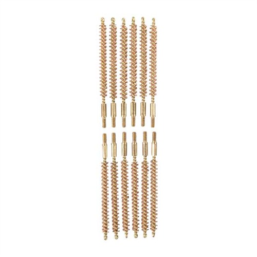 Dozen Pack Bronze Rifle Brushes BRONZE RIFLE BORE BRUSH, 20 CALIBER, 8-32M, 12 PACK Dozen Pack Bronze Rifle Brushes BRONZE RIFLE BORE BRUSH, 20 CALIBER, 8-32M, 12 PACK