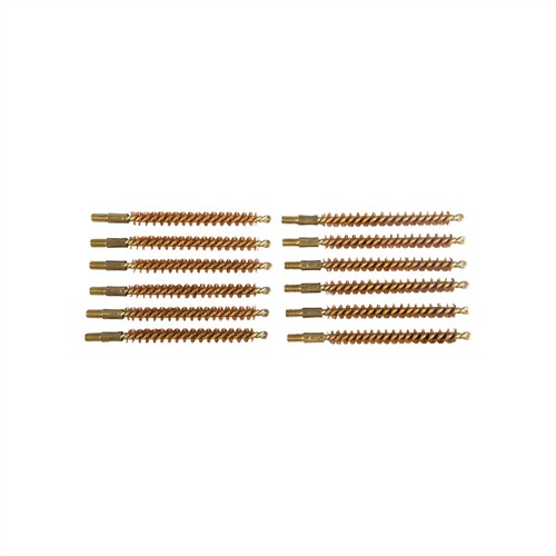Dozen Pack Bronze Rifle Brushes BRONZE RIFLE BORE BRUSH, 25 CALIBER, 8-32M, 12 PACK Dozen Pack Bronze Rifle Brushes BRONZE RIFLE BORE BRUSH, 25 CALIBER, 8-32M, 12 PACK