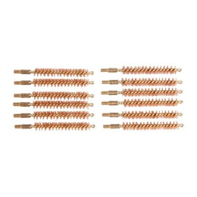 Dozen Pack Bronze Rifle Brushes BRONZE RIFLE BORE BRUSH, 30 CALIBER, 8-32M, 12 PACK