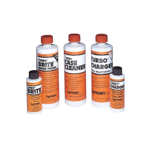 TURBO SONIC CLEANING SOLUTIONS AND ACCESSORIES LYMAN TURBO LIQUID CASE CLEANER 16 OZ.