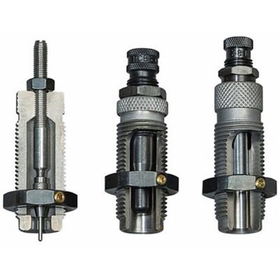 3-DIE CARBIDE TAPER CRIMP SETS 3-DIE CARBIDE TAPER CRIMP SET, 357 MAG/38 SPECIAL