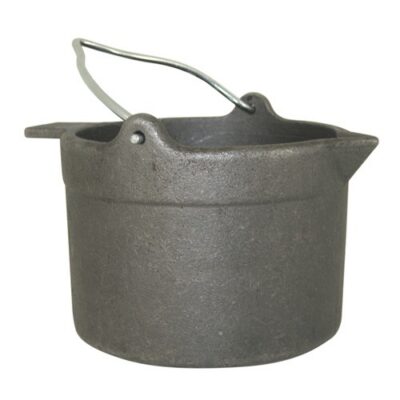 10 LB. CAST IRON LEAD POT 10 LB CAST IRON LEAD POT