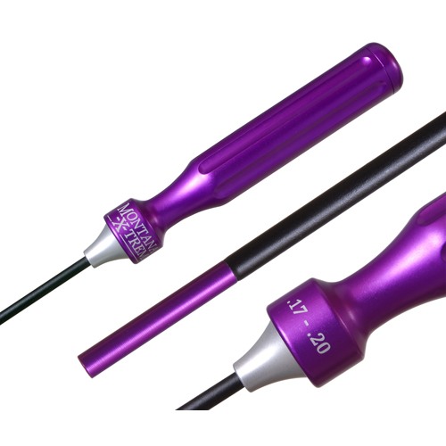 1-PIECE COATED RIFLE CLEANING RODS 17-20 CALIBER 30” 5-40F CLEANING ROD 1-PIECE COATED RIFLE CLEANING RODS 17-20 CALIBER 30” 5-40F CLEANING ROD