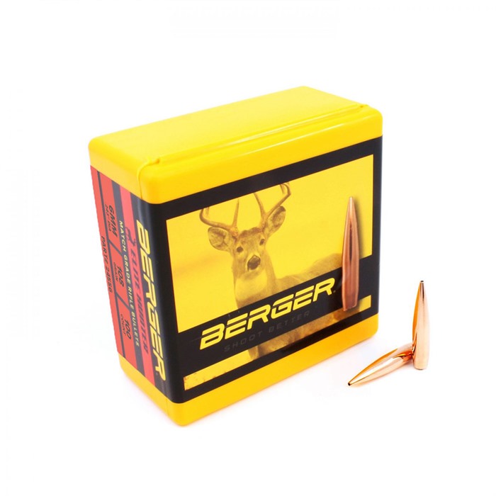 ELITE HUNTER 6MM (0.243”) BULLETS 6MM (0.243”) 108GR HYBRID BOAT TAIL 100/BOX