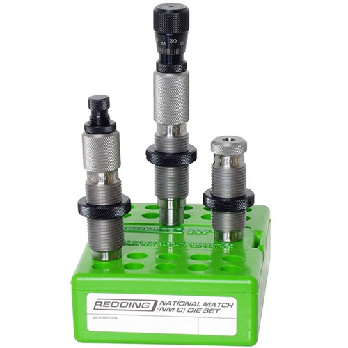 NATIONAL MATCH DIE SETS 6.5MM CREEDMOOR NATIONAL MATCH DIE SET NATIONAL MATCH DIE SETS 6.5MM CREEDMOOR NATIONAL MATCH DIE SET